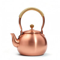 Copper Tea Kettle Handmade Vessel Elegant for Collectors