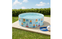 Collapsible Foldable Pool Easy-Draining Foldable Swimming Pool Portable Quick Setup for Children, Toddlers, Backyard, Patio, Indoor