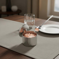 Lidded Seasoning Container Dust-Resistant Seasoning Pot with Measuring Spoon Food-Grade Storage Container Set for Restaurant, Dining Table