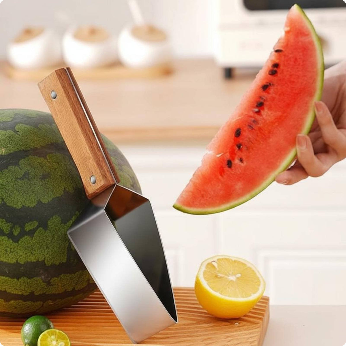 Watermelon slice tool 304 Stainless Steel Triangle Watermelon Cutter for Home Kitchen