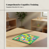 Board Game for Kids, Thinking Skills, Attention, Shape & Color Matching Toy