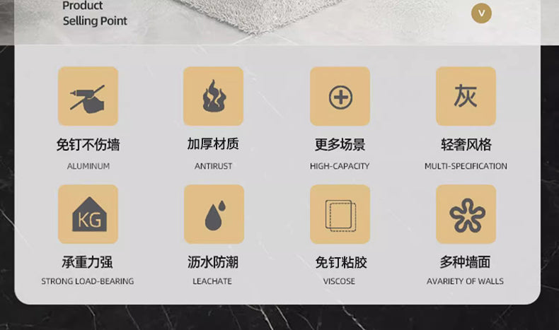 卫生间置物架浴室拖鞋挂架免打孔鞋子收纳架神器厕所壁挂式沥水架 枪灰色单杆70cm【家庭款】