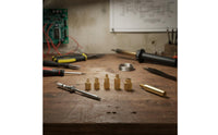 9 Pieces Heat Set Insert Tool Kit Wide Compatibility for Prototyping, Hobbyists