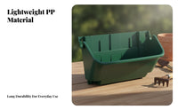 Upright Greening Wall Pot, Hanging Flower Box PP Plastic Planter