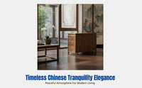 Chinese Luohan Bed, Solid Wood Sofa, Sliding Daybed, Meditative Design, Walnut, Living Room, Storage Drawers, Modern Design