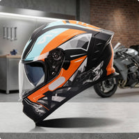 DOT Approved Full Face | with Visor, for Daily Commute