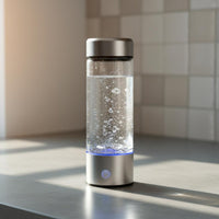 Electrolyzed Water Generator Bottle SPE and PEM Technology Electrolyzed Water Bottle Quick-Activation for Athletes, Travel, Gym, Office