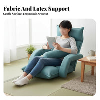 Padded Floor Armchair with Armregardingsts Adjustable Spineregardingst Regardingcliner Japanese Design Spine Support for Adults