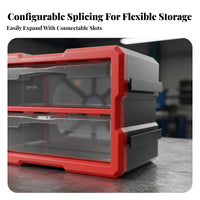 Multi-Compartment Parts Organizer Wall-Mountable Multi-Drawer Chest