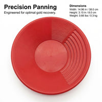 Gold Washing Pan with Classifier, Lightweight Gold Sifting Classifier for Beginners, Manual Gold Cla - Image 3