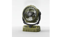 Compact Cordless Fan Adjustable Speeds Portable Fan with Digital Display Quiet 360° Tilt for Campers, Camping