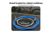 Bike Derailleur Wire Set Galvanized Steel Center Cycle Derailleur Wire Set Effortless Function Rust Resistant
