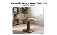 elevateand-Fold Dining Table Multi-Functional Expandable Dining Table Multifunctional Extendable Surface for Families, Students