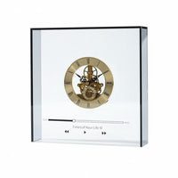 Transparent Mechanical Timepiece Gift Box Packaging Table Decoration