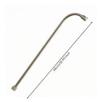 Stainless Steel Applicator Rod Metal Fittings Threaded Applicator Rod Slim