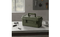 Hard-Sided Heavy-Duty with Handle Lockable Secure Carrying Case for Amateur Fixers, Home Repairs, Work