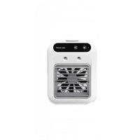 Top-Fill Mini Air Cooler Battery-Powered Portable Air Cooler White Mist Fan Perforated Vent