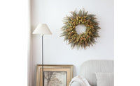 Artificial Eucalyptus Wreath Realistic Eucalyptus Wreath House Decoration
