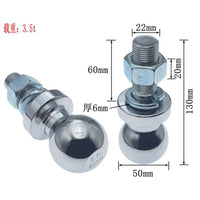 Trailer Hitch Ball Arm for Caravan 50mm 3.5 Ton