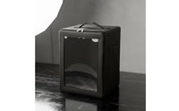 Soft-Sided Cosplay Storage Box with Window Safeguarding Hairpiece Head Case Transparent Hairpiece Case with Handle Long-Lasting for Conventions