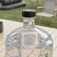 Octagonal Water Tank Lightweight Transparent Water Storage Jug Easy to Clean Camping Equipment for Road Trips