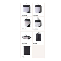 7 Pieces Travel Packing Cubes Mesh Luggage Organizer Set Portable for Travelers