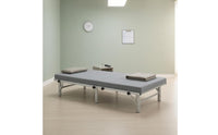 Foldable Bed Folding Bed Frame Coconut Palm Layer Rest Furniture for Guest Accommodation, Midday Resting
