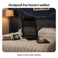 Sit-up Pillow with Armrests Foldable Design spinerest pad Soft and paded