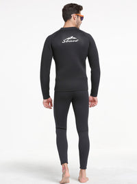 1.5mm潜水服分体潜水上衣裤子男女长袖防寒防晒冲浪浮潜衣冬泳衣
