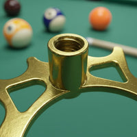 Screw-On Design High Fork Billiard Bridge Pool Cue Bridge Head Billiards Accessory for Game Room