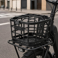 Front Bike Basket Molded Electric Bike Basket Storage