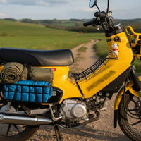 CC110 Luggage Rack Spring Clip Motorcycle Cub Rear Rack Includes Mounting Hardware Motorcycle Cargo Carrier
