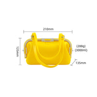 Silicone Lunch Bag Thickened Food Storage Leak-Resistant for Work, School