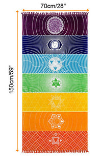 Colorful Mandala Tapestry Wall Hanging for Home Decor