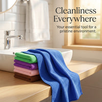 Microfiber Towel Cleaning, Super Absorbent Lightweight Detailing Cloth, Scratch Vehicle Interior Professional Cleaners Microfibre Black