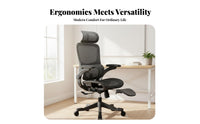 Highspine-Support Ergonomic Chair Adjustable Support Highspine-Support Mesh Chair with Headrest Reclining Spinerest Continuous