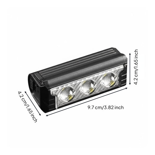 Mountain Bike Light 2600 Lumen High Beam Cycle Light Super Bright for Cyclists
