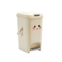 Trash Can with Lid and Foot Pedal Slim Trash Can with Foot Pedal Easy to Clean