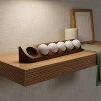 Golf Ball Display Case Gift Sports Decor Space-Saving for Desk