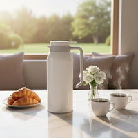 Vacuum Insulated Pot Large Capacity Stainless Steel Insulated Container Jug Presentable Hot Water Pitcher