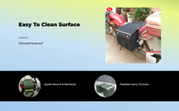 Waterproof large motorcycle bag
