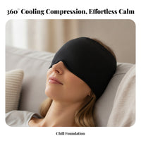 Low-Profile Gel Head Cover | Hot and low-temperature application, Shock-Absorbing Pressure Relief, Gel Cap, for Sports Recovery