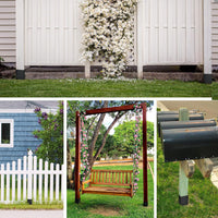 Adjustable Post Protector Metal Protection Kit for Wooden Table Corners, Fences, Mailboxes, Cabinet Feet, etc.
