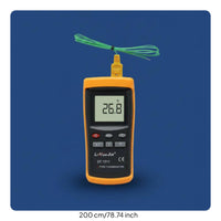 K-Type Thermocouple Thermometer Industrial Grade Handheld Temperature Meter