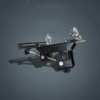 Hydraulic Gearbox Jack Adjustable Gearbox Jack with Safety Chain Gearbox Removal Tool Stable Accurate for Mechanics
