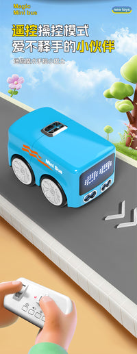 Magic Hand Control Bus Toy with Obstacle Avoidance