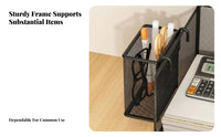 Cubicle divider Organizer Space-Saving Cubicle divider holder vertical surfaceMountable