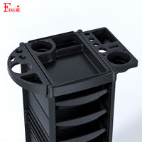6-Tier Salon Trolley with Hair Dryer Holder