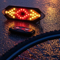 Rear Bike Light with Turn Signals LED for Cyclists