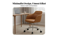 Adjustable Rolling Chair Ergonomic Backrest rotateing Seat Supports up to 250 Lbs